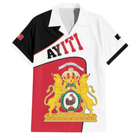 Haiti First Empire Family Matching Off The Shoulder Long Sleeve Dress and Hawaiian Shirt Anpi an Ayiti 1804-1806