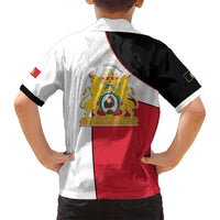 Haiti First Empire Family Matching Off Shoulder Short Dress and Hawaiian Shirt Anpi an Ayiti 1804-1806