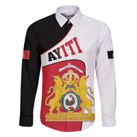 Haiti First Empire Family Matching Off Shoulder Short Dress and Hawaiian Shirt Anpi an Ayiti 1804-1806