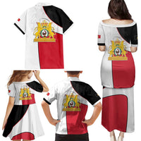 Haiti First Empire Family Matching Puletasi and Hawaiian Shirt Anpi an Ayiti 1804-1806