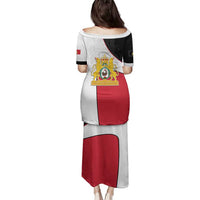 Haiti First Empire Family Matching Puletasi and Hawaiian Shirt Anpi an Ayiti 1804-1806