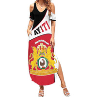 Haiti First Empire Family Matching Summer Maxi Dress and Hawaiian Shirt Anpi an Ayiti 1804-1806