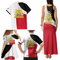 Haiti First Empire Family Matching Tank Maxi Dress and Hawaiian Shirt Anpi an Ayiti 1804-1806