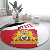 Haiti First Empire Round Carpet Anpi an Ayiti 1804-1806