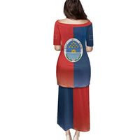 North Haiti State of Haiti Family Matching Puletasi and Hawaiian Shirt Leta an Ayiti 1806-1811