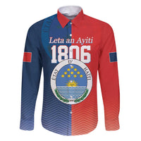 North Haiti State of Haiti Family Matching Short Sleeve Bodycon Dress and Hawaiian Shirt Leta an Ayiti 1806-1811