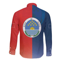 North Haiti State of Haiti Long Sleeve Button Shirt Leta an Ayiti 1806-1811