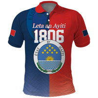 North Haiti State of Haiti Polo Shirt Leta an Ayiti 1806-1811