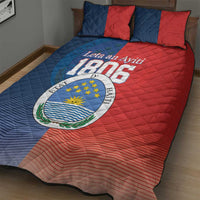 North Haiti State of Haiti Quilt Bed Set Leta an Ayiti 1806-1811