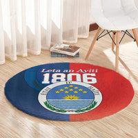 North Haiti State of Haiti Round Carpet Leta an Ayiti 1806-1811