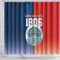 North Haiti State of Haiti Shower Curtain Leta an Ayiti 1806-1811