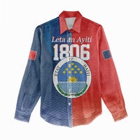 North Haiti State of Haiti Women Casual Shirt Leta an Ayiti 1806-1811