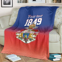 Personalized Haiti Second Empire Blanket Anpi an Ayiti 1849-1859