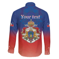 Personalized Haiti Second Empire Family Matching Short Sleeve Bodycon Dress and Hawaiian Shirt Anpi an Ayiti 1849-1859