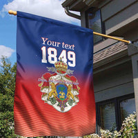 Personalized Haiti Second Empire Garden Flag Anpi an Ayiti 1849-1859