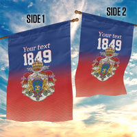 Personalized Haiti Second Empire Garden Flag Anpi an Ayiti 1849-1859