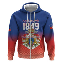 Personalized Haiti Second Empire Hoodie Anpi an Ayiti 1849-1859