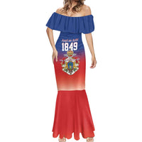 Personalized Haiti Second Empire Mermaid Dress Anpi an Ayiti 1849-1859