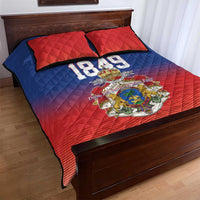Personalized Haiti Second Empire Quilt Bed Set Anpi an Ayiti 1849-1859