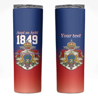 Personalized Haiti Second Empire Skinny Tumbler Anpi an Ayiti 1849-1859