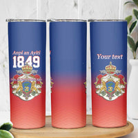 Personalized Haiti Second Empire Skinny Tumbler Anpi an Ayiti 1849-1859