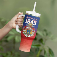 Personalized Haiti Second Empire Tumbler With Handle Anpi an Ayiti 1849-1859