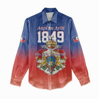 Personalized Haiti Second Empire Women Casual Shirt Anpi an Ayiti 1849-1859