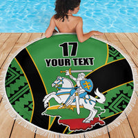 Republic of Lithuana Rugby Beach Blanket Sporty Style