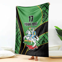 Republic of Lithuana Rugby Blanket Sporty Style