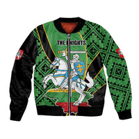 Republic of Lithuana Rugby Bomber Jacket Sporty Style