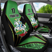 Republic of Lithuana Rugby Car Seat Cover Sporty Style