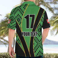 Republic of Lithuana Rugby Hawaiian Shirt Sporty Style