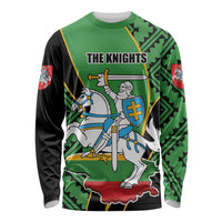 Republic of Lithuana Rugby Long Sleeve Shirt Sporty Style