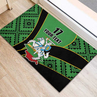 Republic of Lithuana Rugby Rubber Doormat Sporty Style