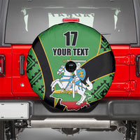 Republic of Lithuana Rugby Spare Tire Cover Sporty Style