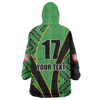Republic of Lithuana Rugby Wearable Blanket Hoodie Sporty Style LT17 - Wonder Print Shop
