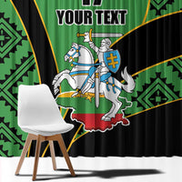 Republic of Lithuana Rugby Window Curtain Sporty Style LT17 - Wonder Print Shop