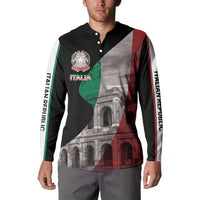 Italian Republic The Pantheon Button Sweatshirt Emblema della Repubblica Italiana