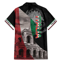 Italian Republic The Pantheon Family Matching Off The Shoulder Long Sleeve Dress and Hawaiian Shirt Emblema della Repubblica Italiana