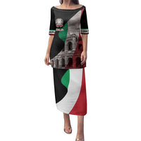 Italian Republic The Pantheon Family Matching Puletasi and Hawaiian Shirt Emblema della Repubblica Italiana
