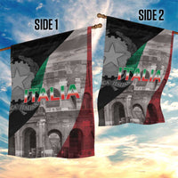 Italian Republic The Pantheon Garden Flag Emblema della Repubblica Italiana