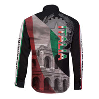 Italian Republic The Pantheon Long Sleeve Button Shirt Emblema della Repubblica Italiana