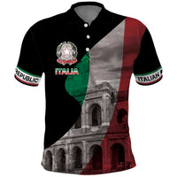 Italian Republic The Pantheon Polo Shirt Emblema della Repubblica Italiana