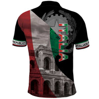 Italian Republic The Pantheon Polo Shirt Emblema della Repubblica Italiana