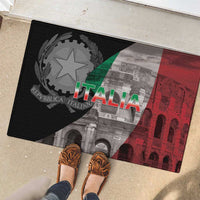 Italian Republic The Pantheon Rubber Doormat Emblema della Repubblica Italiana