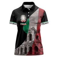Italian Republic The Pantheon Women Polo Shirt Emblema della Repubblica Italiana LT17 - Wonder Print Shop