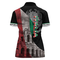 Italian Republic The Pantheon Women Polo Shirt Emblema della Repubblica Italiana LT17 - Wonder Print Shop