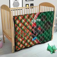 Personalized Portugal Rooster of Barcelos Quilt Portuguese Flag