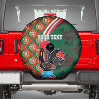 Personalized Portugal Rooster of Barcelos Spare Tire Cover Portuguese Flag
