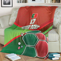 Custom Portugal Football Go Champions Blanket Sporty Style